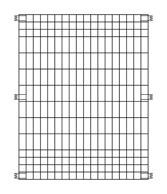 ORIGIN POINT BRANDS LLCOrigin Point Brands 44 in. H X 36 ft. L Steel Multi-Purpose Fence Panel Black