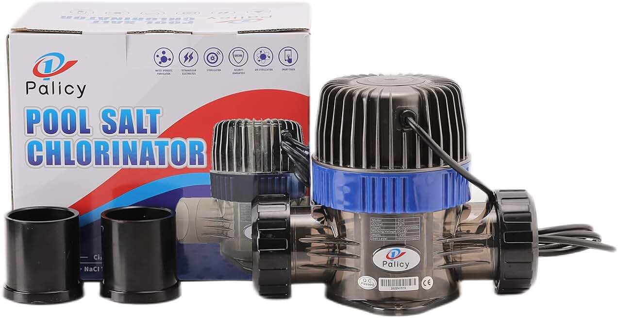 Salt Water System Pump for Above Ground Swimming Pool up to 4500 Gallons chlorinator System Electronic Chlorine Generator 18 Month Warranty