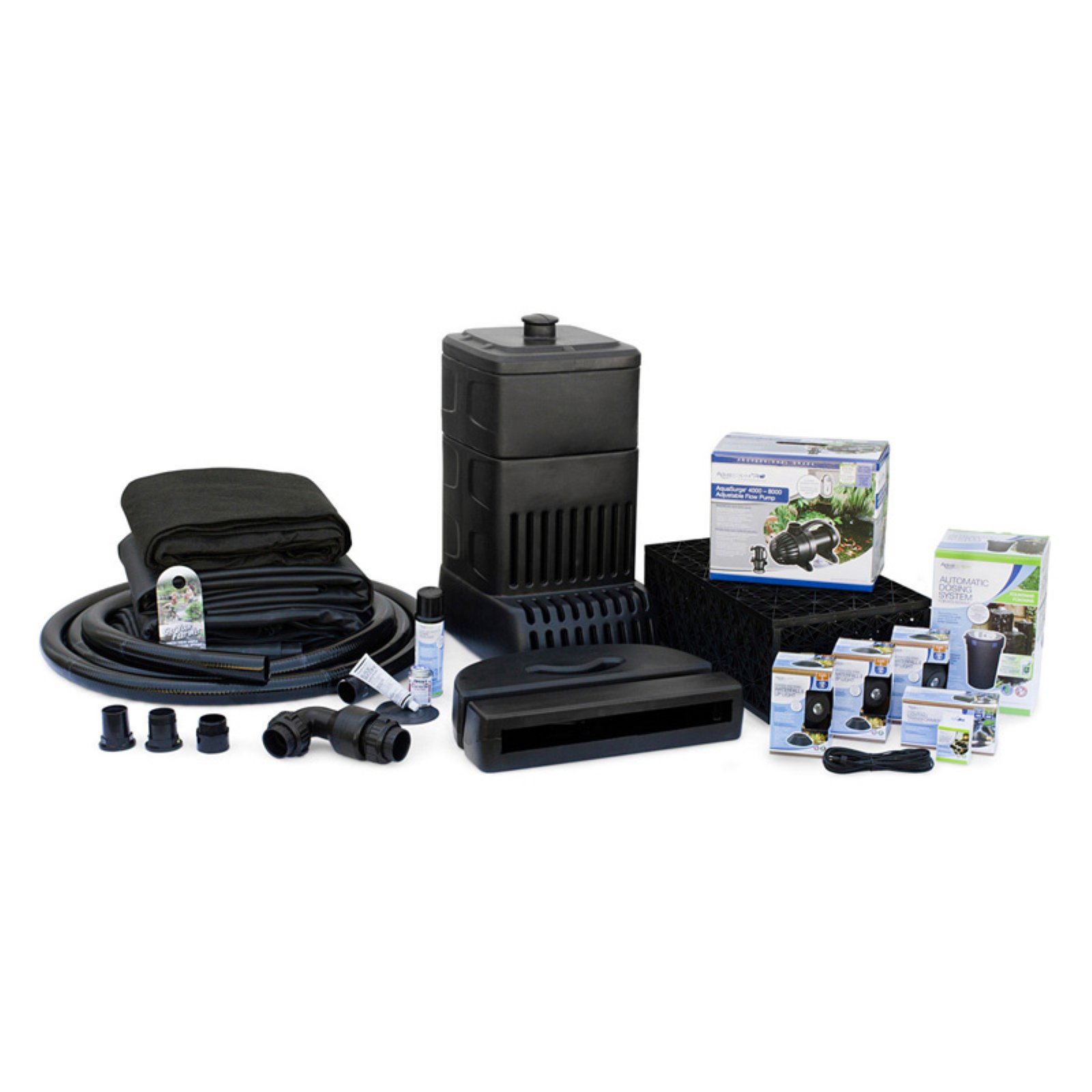 AquascapePRO  Large Pondless Waterfall Kit With 26 ft. Stream With 4000-8000 Pump