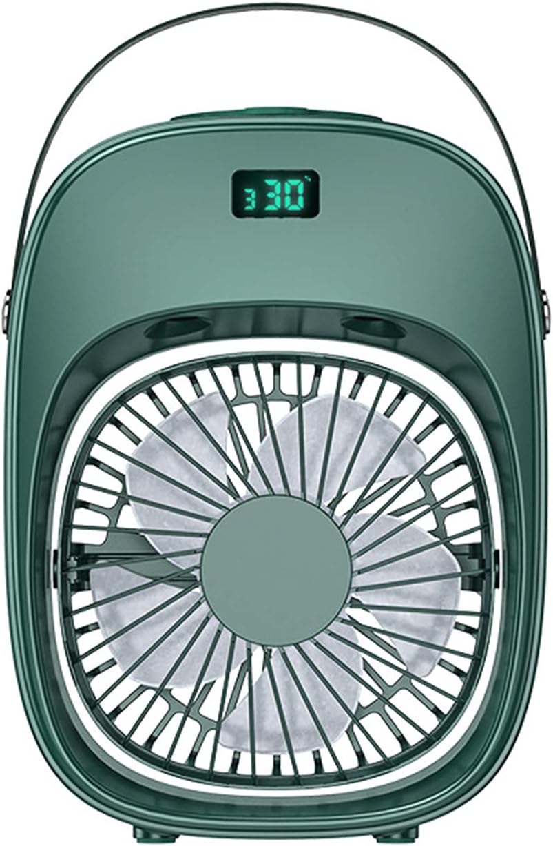 Mini Portable Air Conditioners Air Cooler USB Small Fan Student Dormitory Mute Office Desk Desktop Portable Charging Mini air Conditioner,