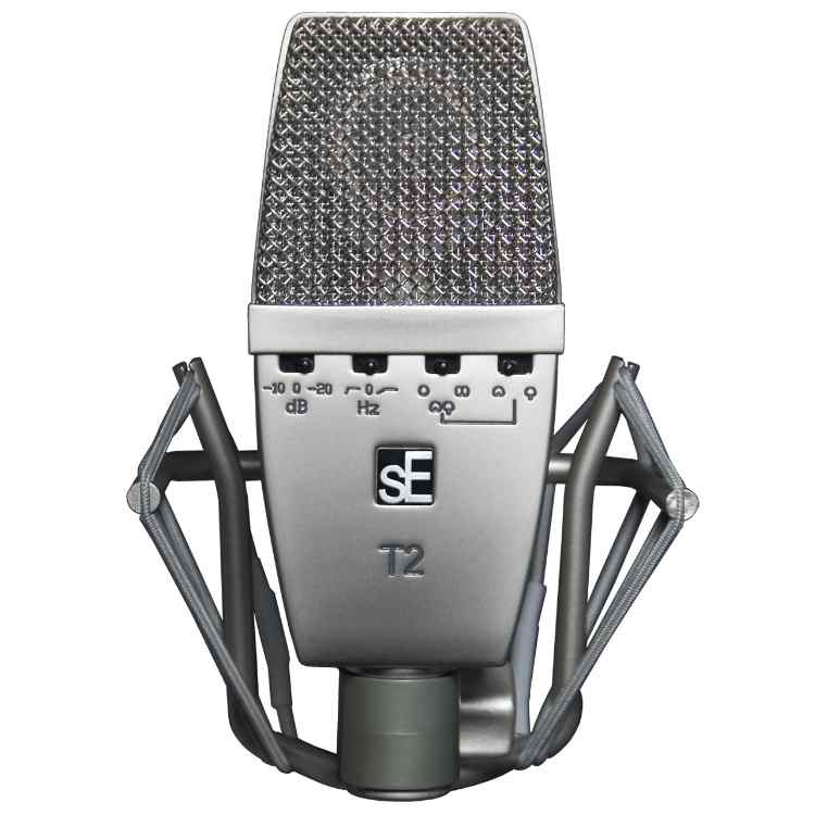 SE Electronics T2 Dual Titanium Diaphragm Condenser Microphone SE Electronics T2 Dual Titanium Diaphragm Condenser Microphone