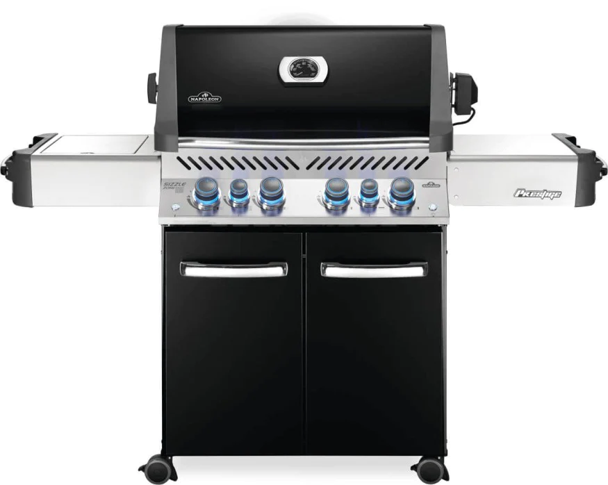 Napoleon Grills Prestige 500 RSIB 6-Burner Grill With Infrared Side and Rear Burners