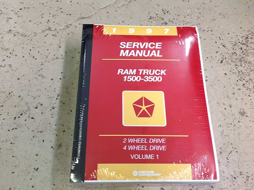 1997 Dodge Ram Truck 1500 2500 3500 Service Shop Repair Manual NEW Factory 97