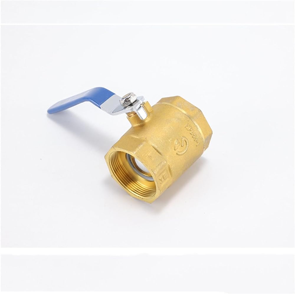 Water Pipe Switch Valve Inner Wire Water Valve 101 Two Piece Copper Ball Valve(DN65-2