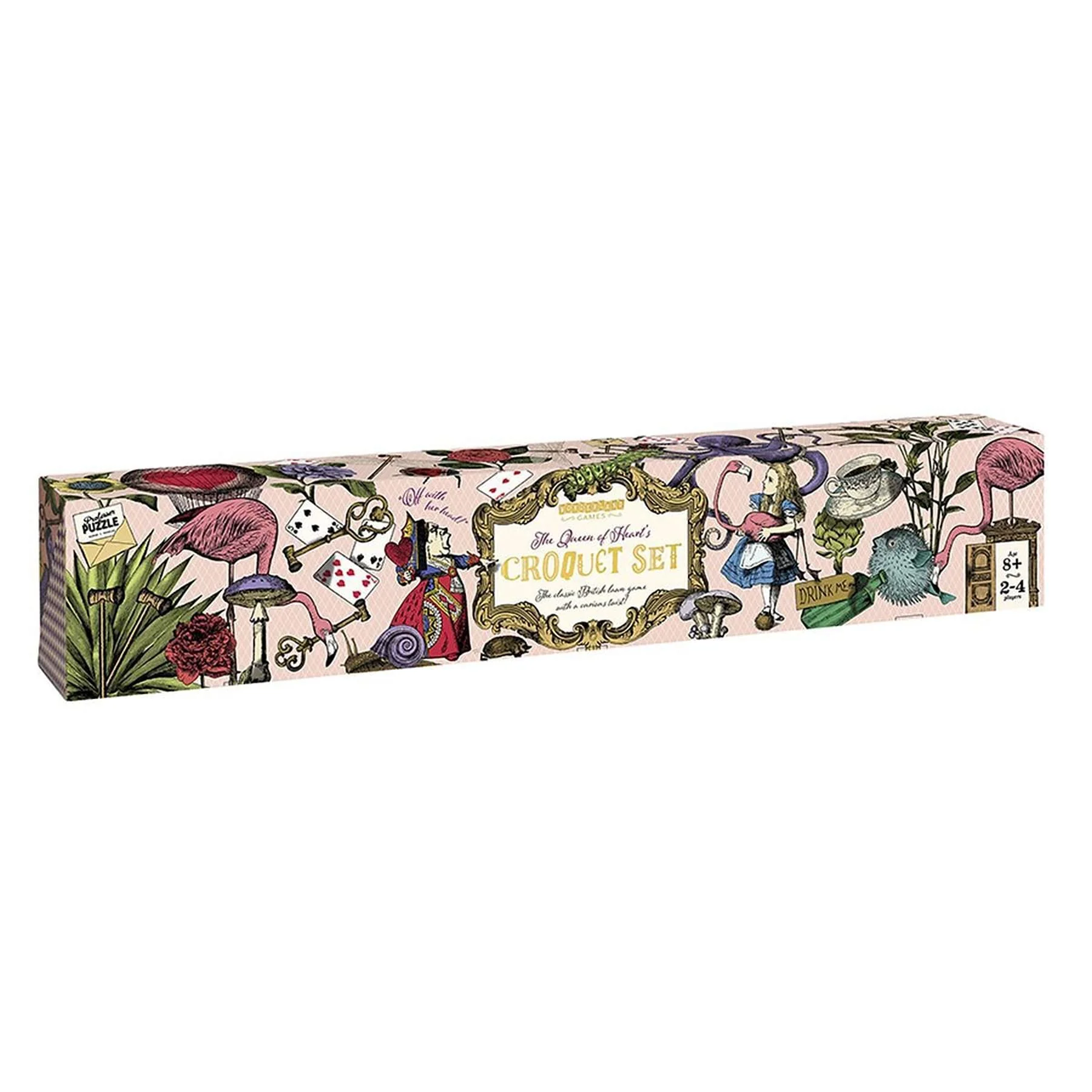 Alice in Wonderland Queen of Hearts Flamingo Croquet