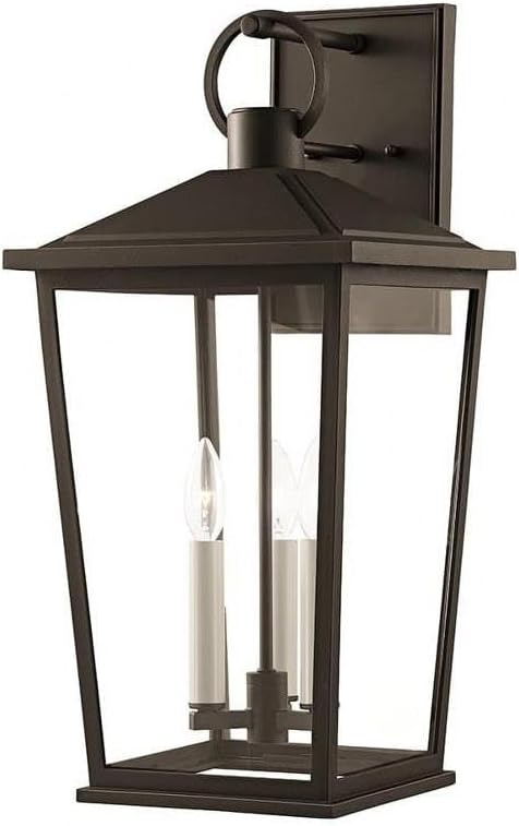 Soren - 3 Light Outdoor Wall Mount in Transitional Style-23 Inches Tall and 11 Inches Wide-Bronze Finish