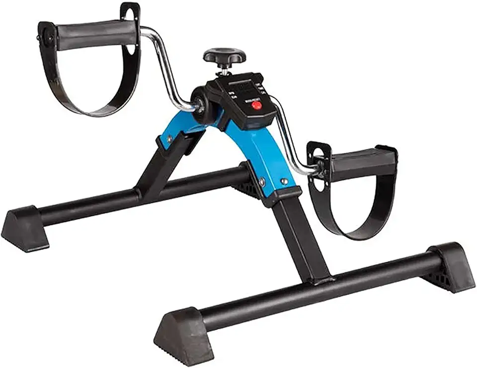 Middle-Aged and Elderly Trainer, Exercise Bikes for Home use Multi-Function Fitness Bike Removable Smart Count Table Knob Resistance Regulator Home Fitness Rehabilitation Device