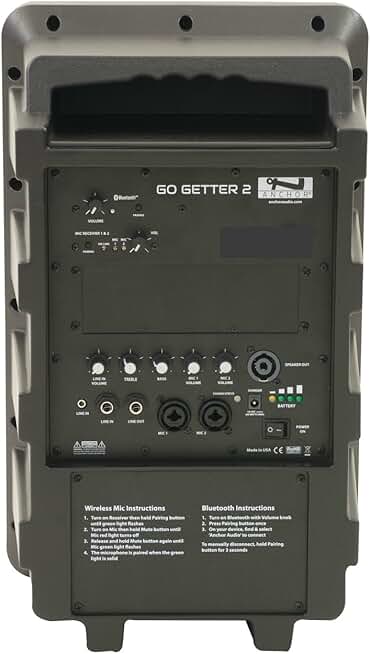 Anchor Audio GG2-U2 Go Getter 2 Portable Sound System