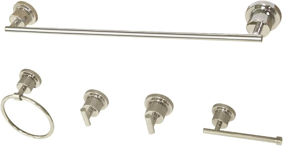 Kingston Brass BAH82134478PN Concord Bathroom Hardware Set, 24-7/8