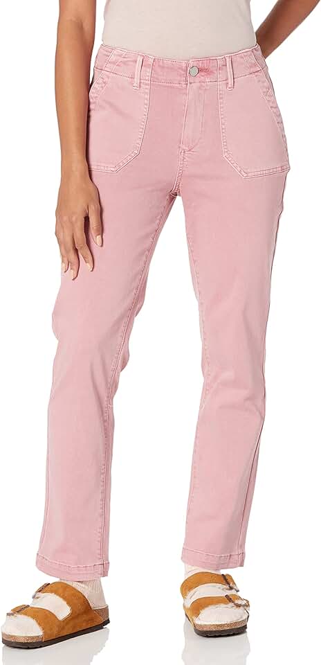 PAIGE Women's Mayslie Straight Ankle Jeans