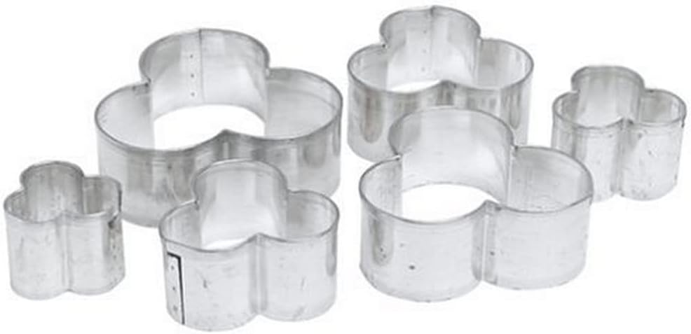 Kaiser Bakeware Clover Cookie Cutters (Set of 6)