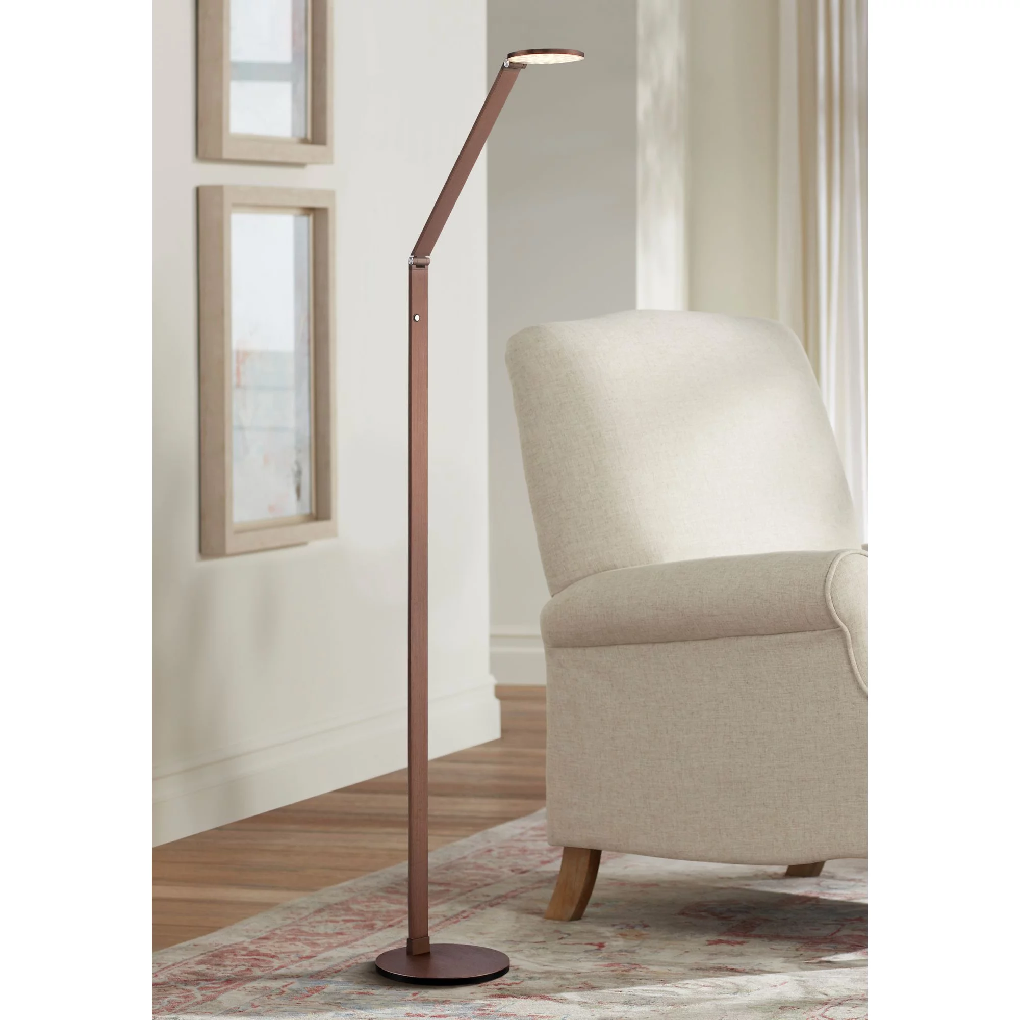 Possini Euro Design Magnum Modern Task Floor Lamp 61