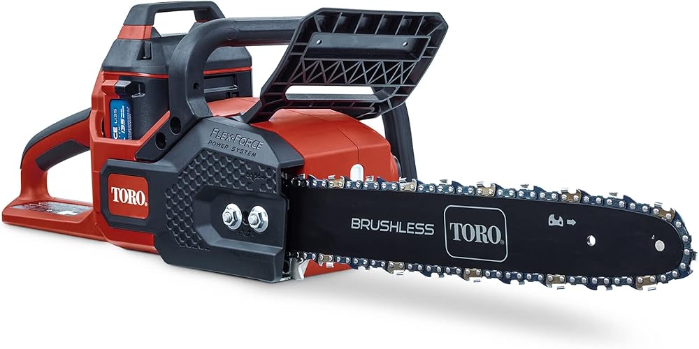Toro Flex Force 60-Volt Max 16-inch Rechargeable Lithium-Ion Battery Heavy-Duty Electric Chainsaw with Brushless Motor & Electric Start (Tool Only)