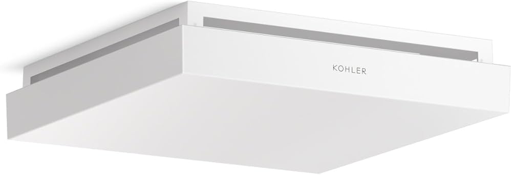 KOHLER Atmo 13-7/8 in. X 13-7/8 in. Bathroom Exhaust Fan
