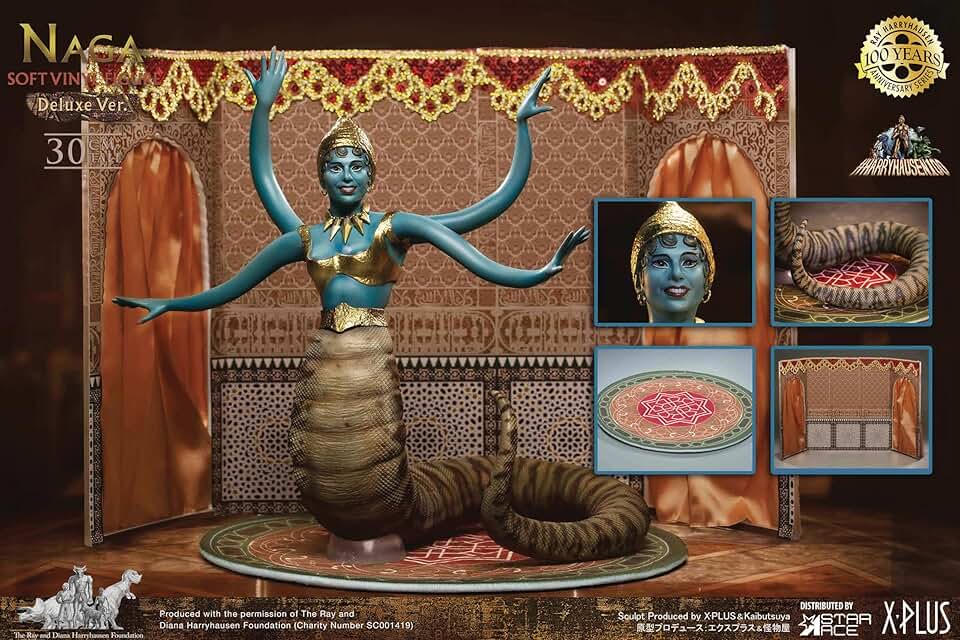 Ray Harryhausen’s Snake Woman Naga (Deluxe Version) Soft Vinyl Statue