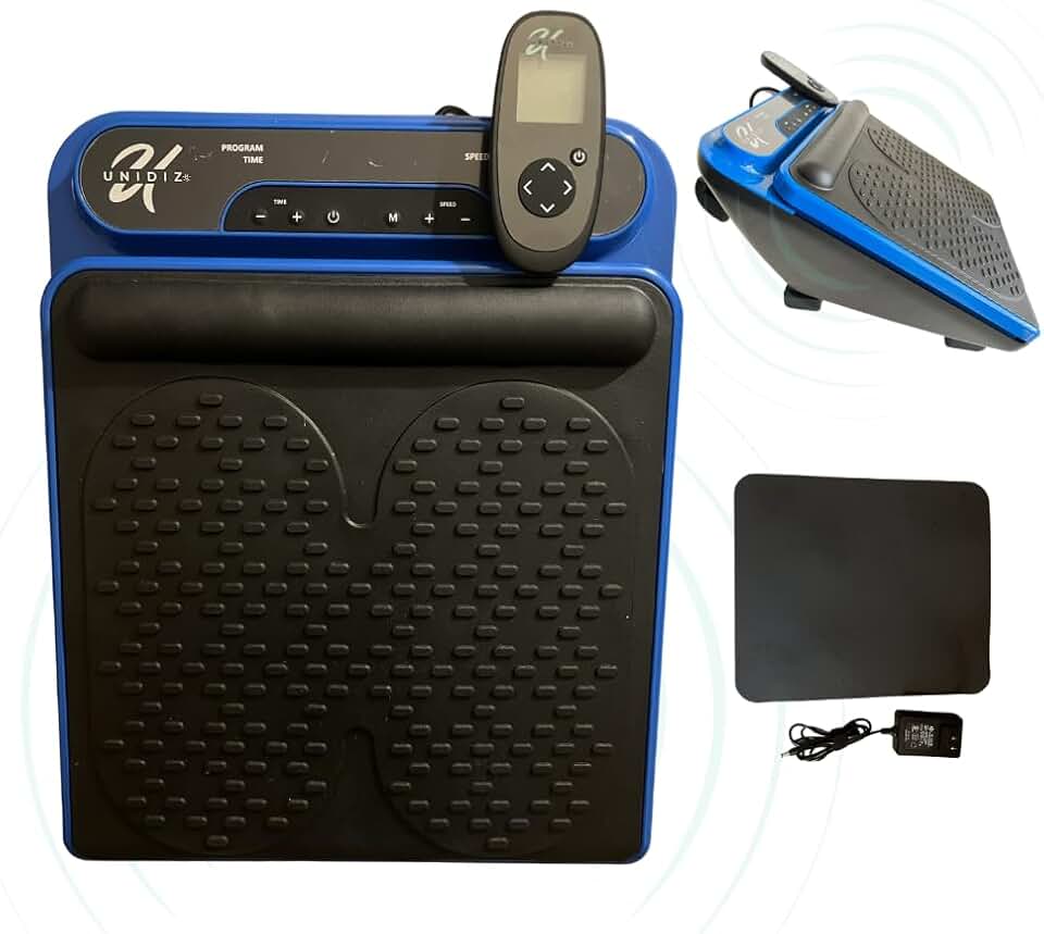 Vibration Foot Massager for Neuropathy Pain, Plantar Fasciitis, & Pain Relief, Oscillating Deep Tissue Foot & Calf Massager, Better Blood Circulation - Men, Women, Seniors