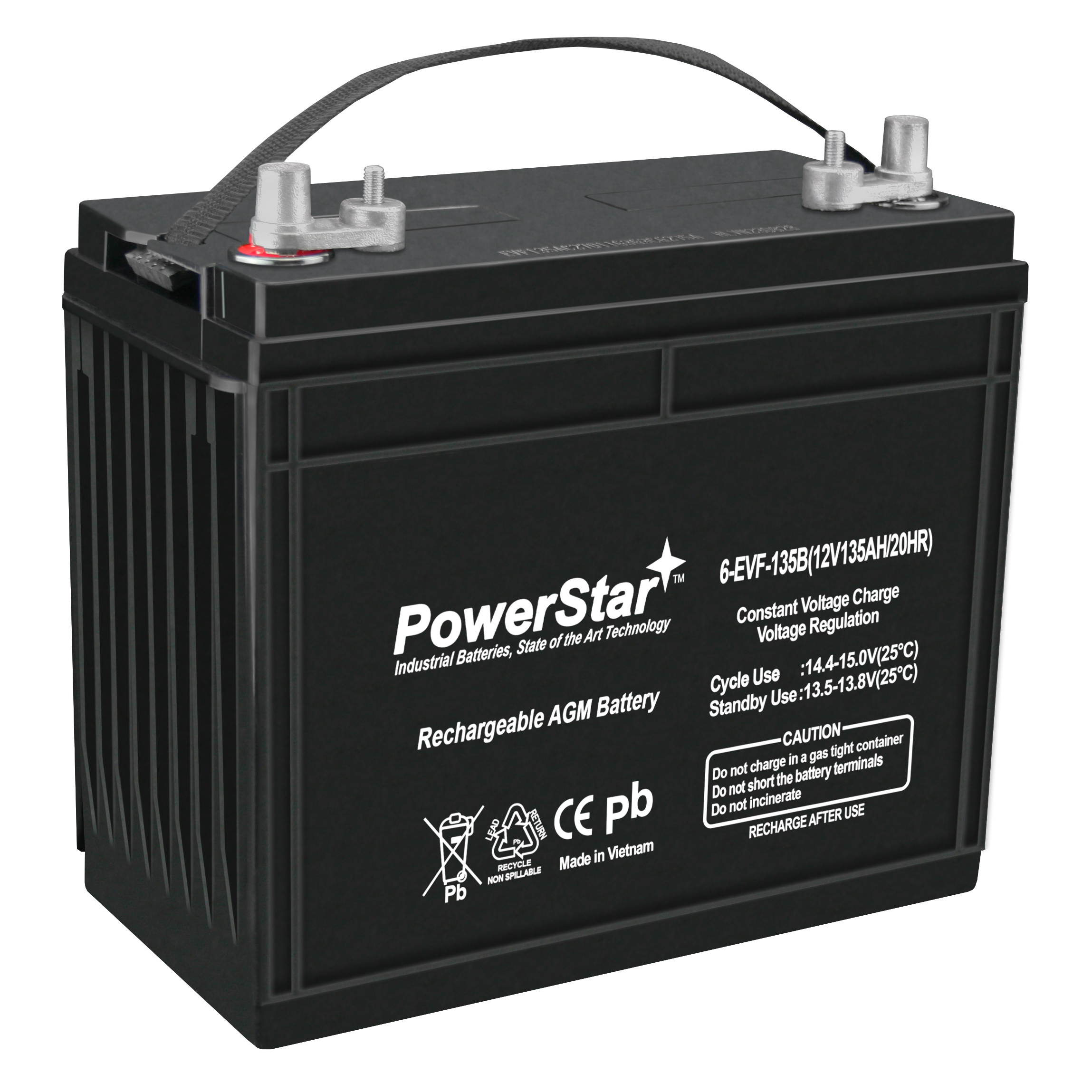 PowerStar Replacement for 12v 12 Volt Golf Cart Battery marine solar club car yamaha rv