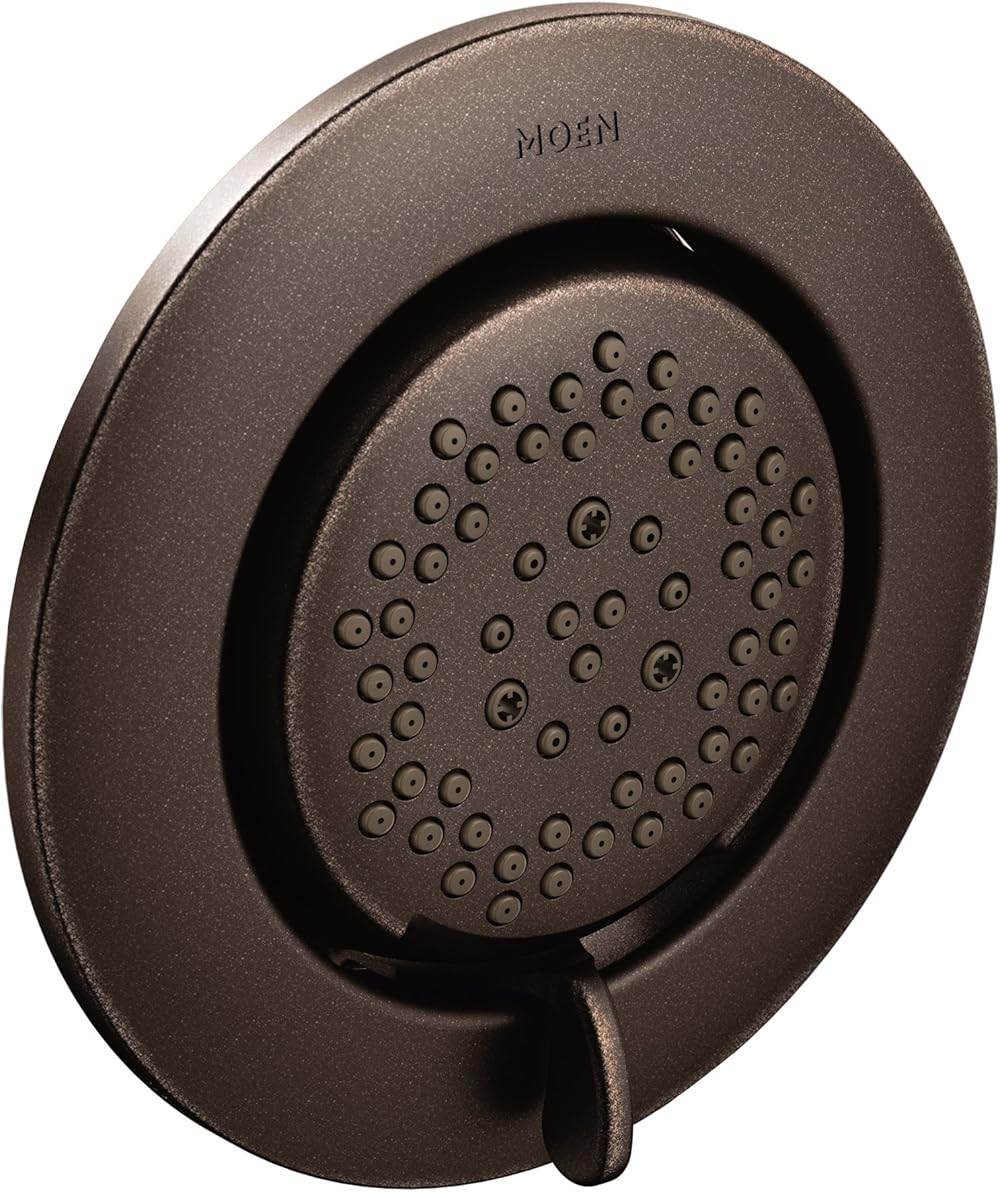 Moen TS1422ORB Mosaic Mosaic Round Two-Function Body Spray, Valve Required, Oil Rubbed Bronze