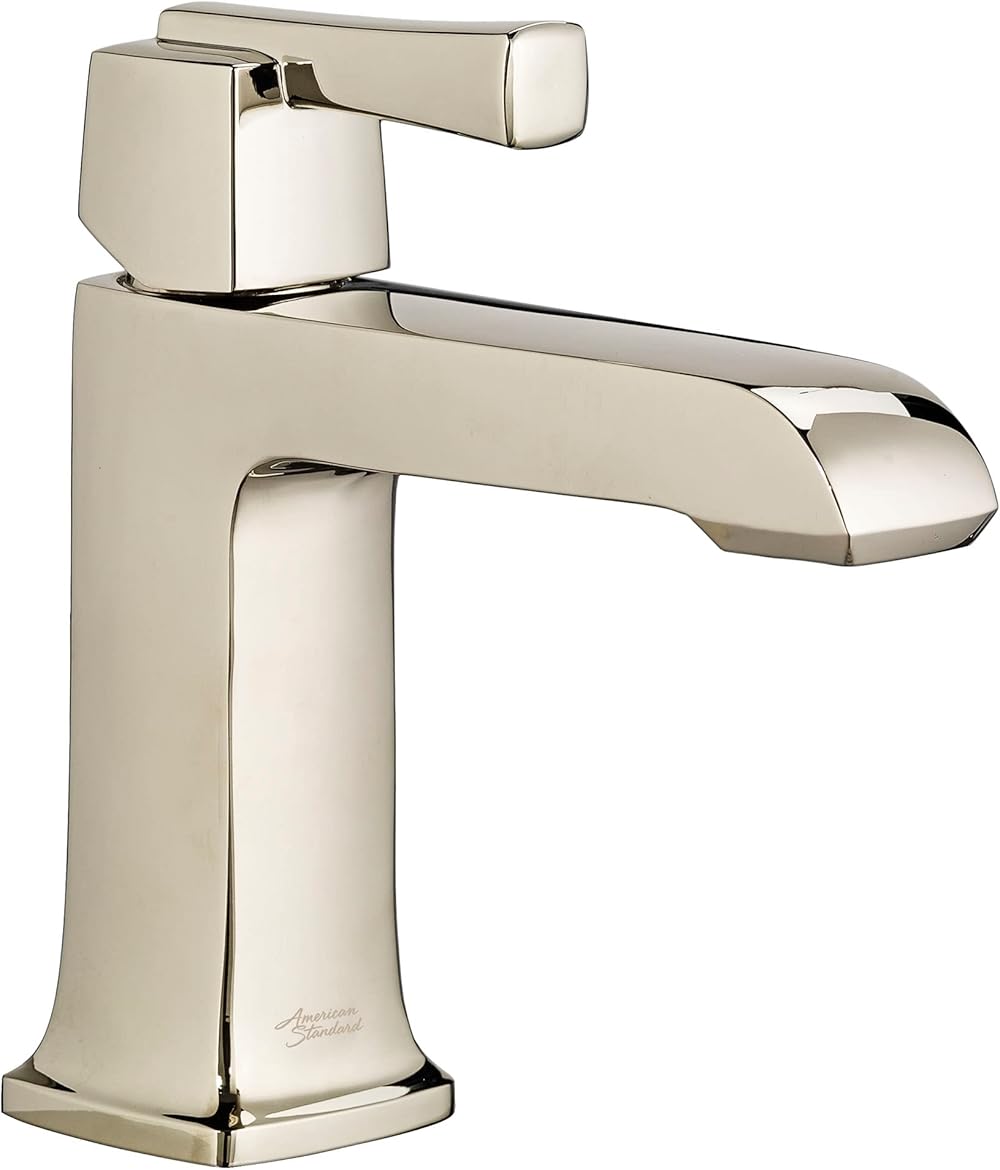 American Standard 7353101.013, Townsend Single Hole Single-Handle Bathroom Faucet 1.2 GPM, Polished Nickel