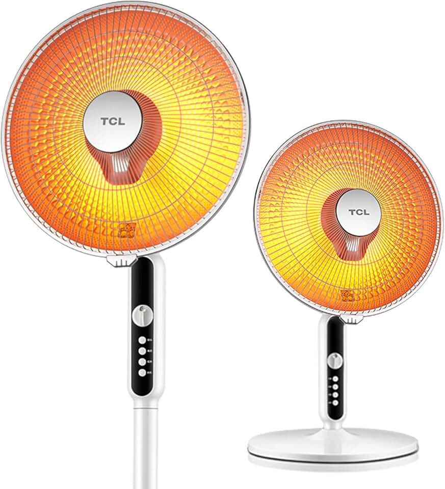 Tcl Small Solar Heater Home Energy Saving Electric Fan Heater Office Stove Head Heating Heater With Conversion Head