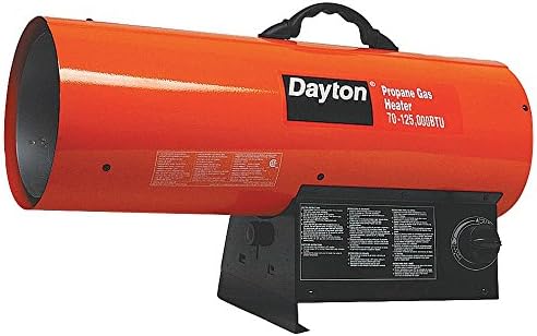 Dayton 3VE57 Heater, Torpedo, Lp