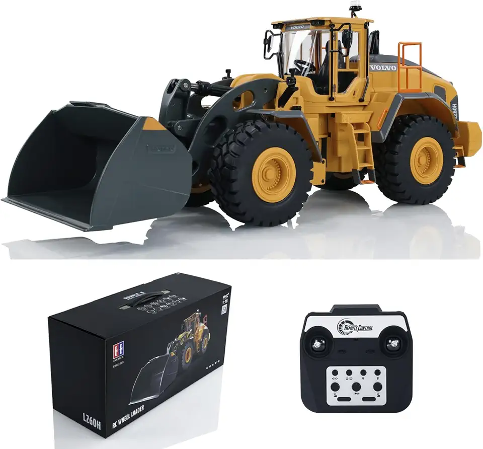 1/16 RC Loader L260H Loader Double Eagle E592 Remote Control Car Model Light Sound System