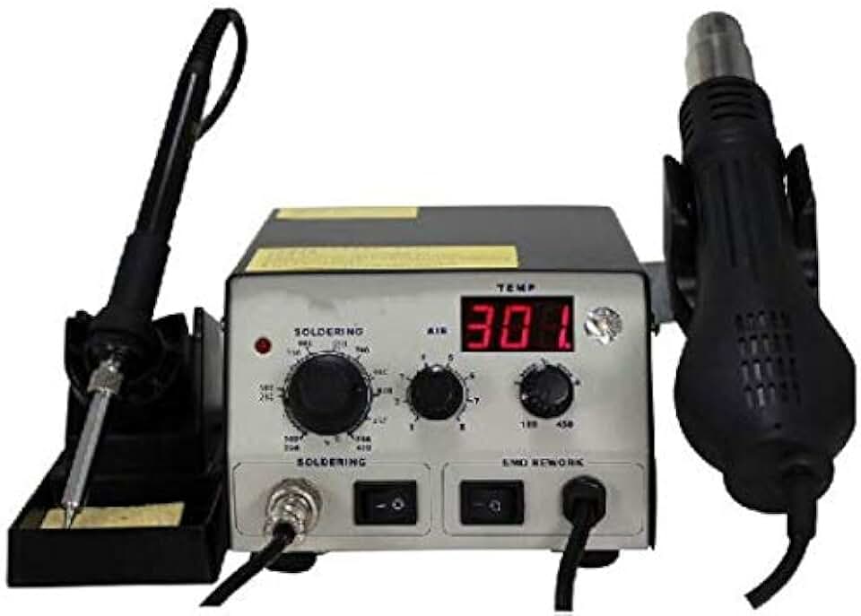 GOWE 2 in 1 Constant Temperature Antistatic Soldering Station Solder Iron 220V 400W BGA Rework Station