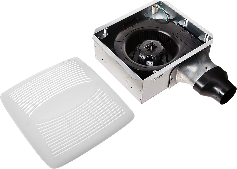 Nutone EZ80N EZFit 80 CFM Bath Ventilation Fan, White