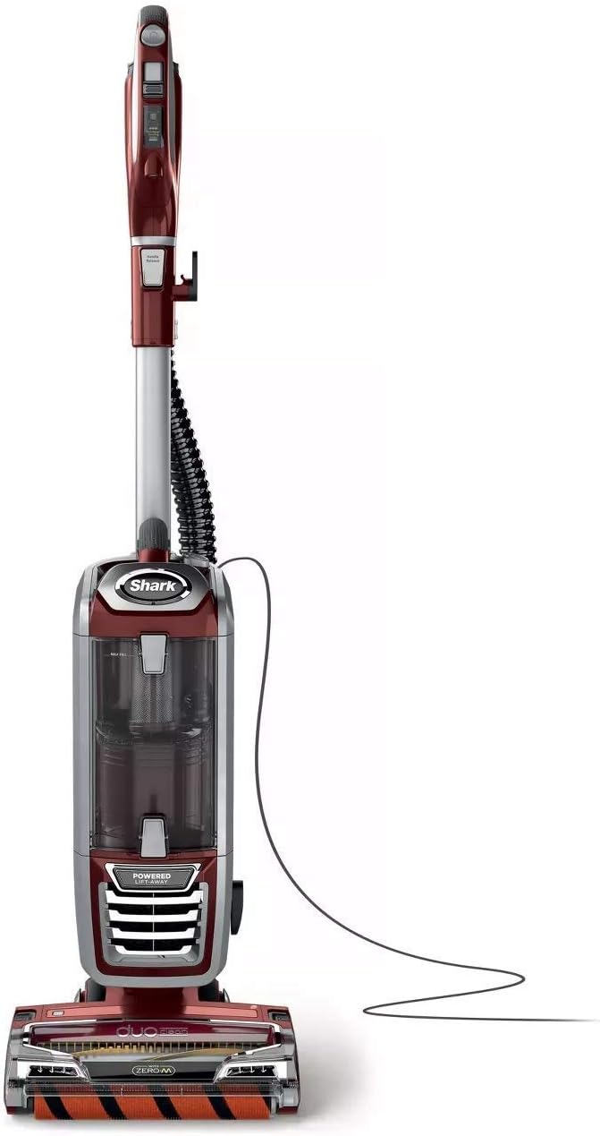 Shark ZU881 DuoClean with Self-Cleaning Brushroll Powered Lift-Away Upright Vacuum, Crevice and Pet-Multi Tools, 10.6 in L x 12.2 in W x 47.2 in H, Cinnamon