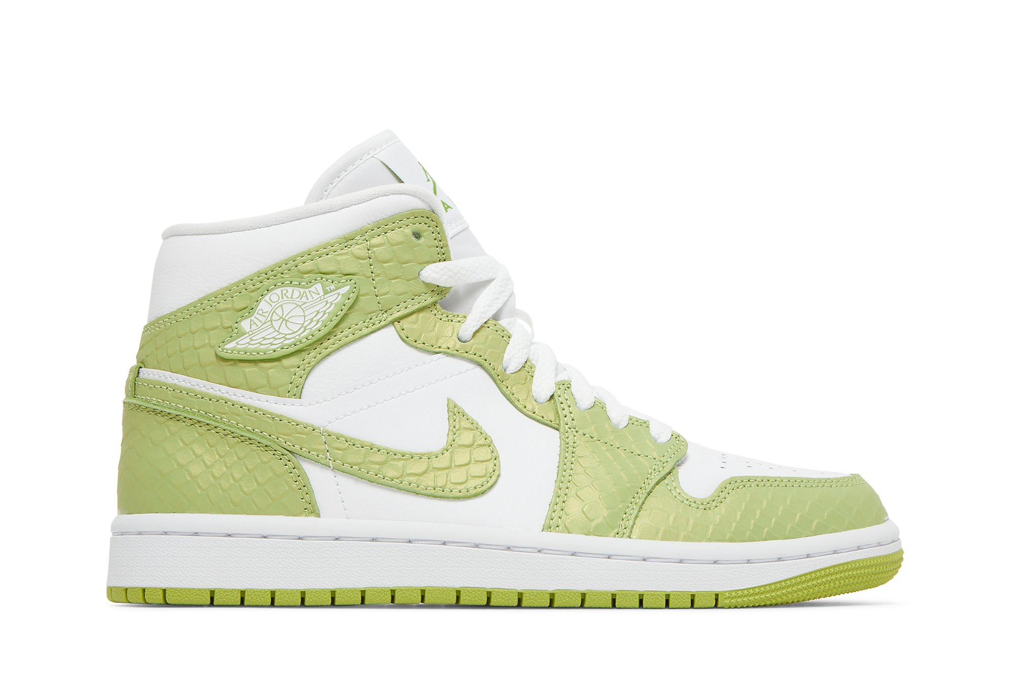 Wmns Air Jordan 1 Mid SE 'Green Python' DV2959-113