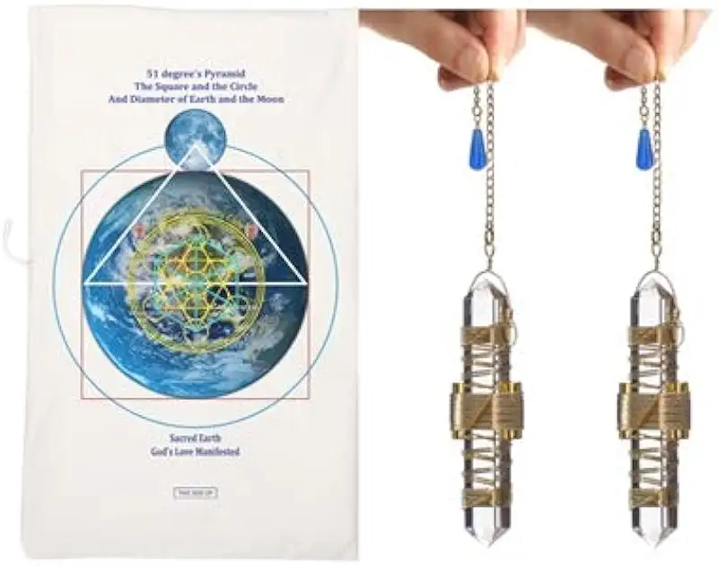 Magnetic Healing Mat System The Metatron Cube Mat with Two 3.5