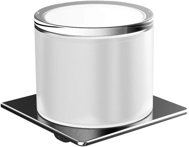 Emco Art 022000100 Soap Dispenser with Cup 155 ml for Liquid Soaps and Bathroom Accessories for Wall Mounting