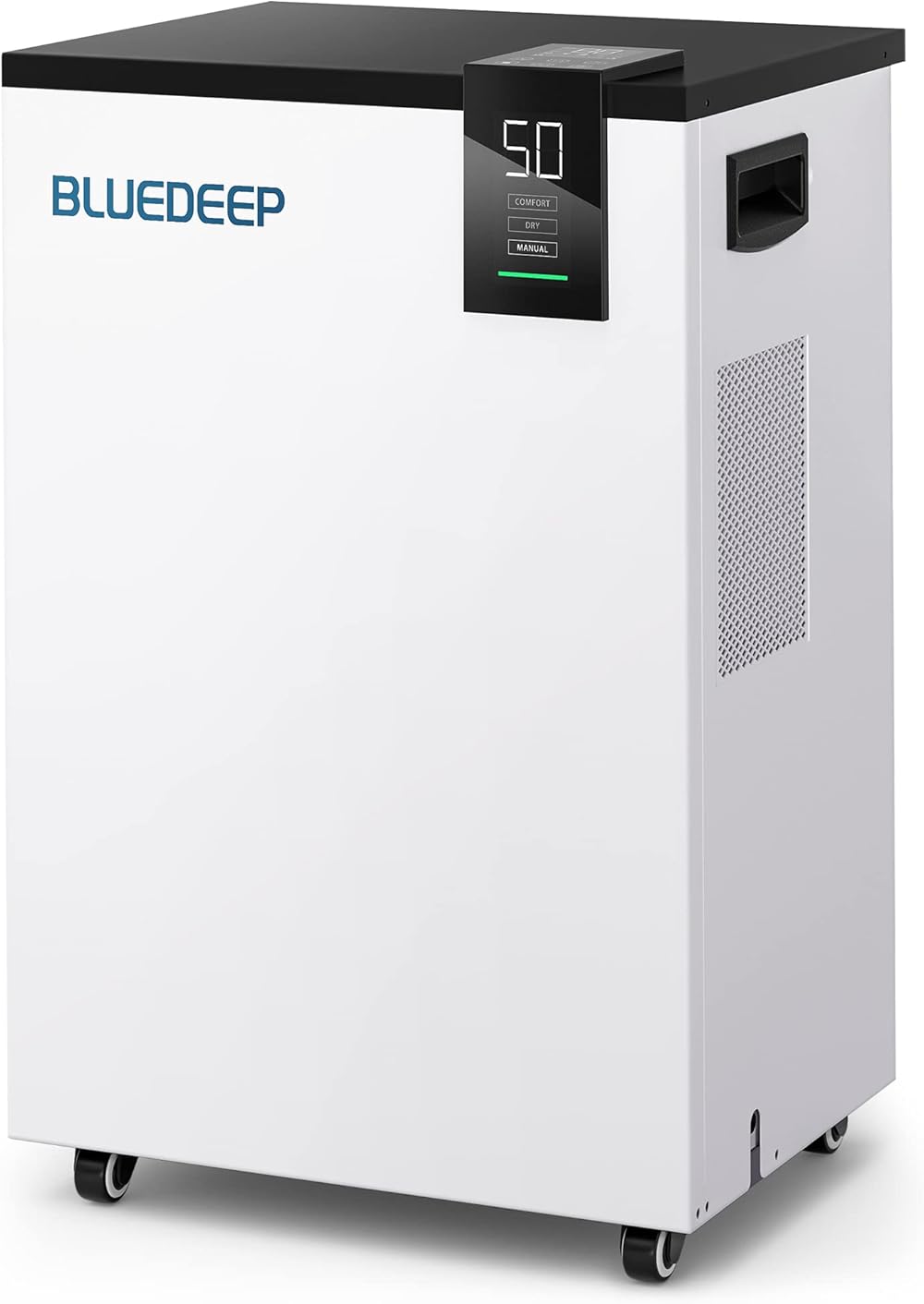 190 Pints Commercial Dehumidifier with 6.56ft Drain Hose and 1.75 Gallon Water Reservoir, Water Damage Restoration Dehumidifier, for Basements, Industrial or Commercial Spaces and Job Sites