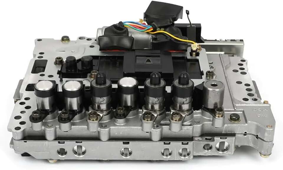 RE5R05A 0260550002 Transmission Valve Body Solenoid Unit TCM Compatible With Nissan Xterra Pathfinder Armada Frontier Auto Refurbished Parts