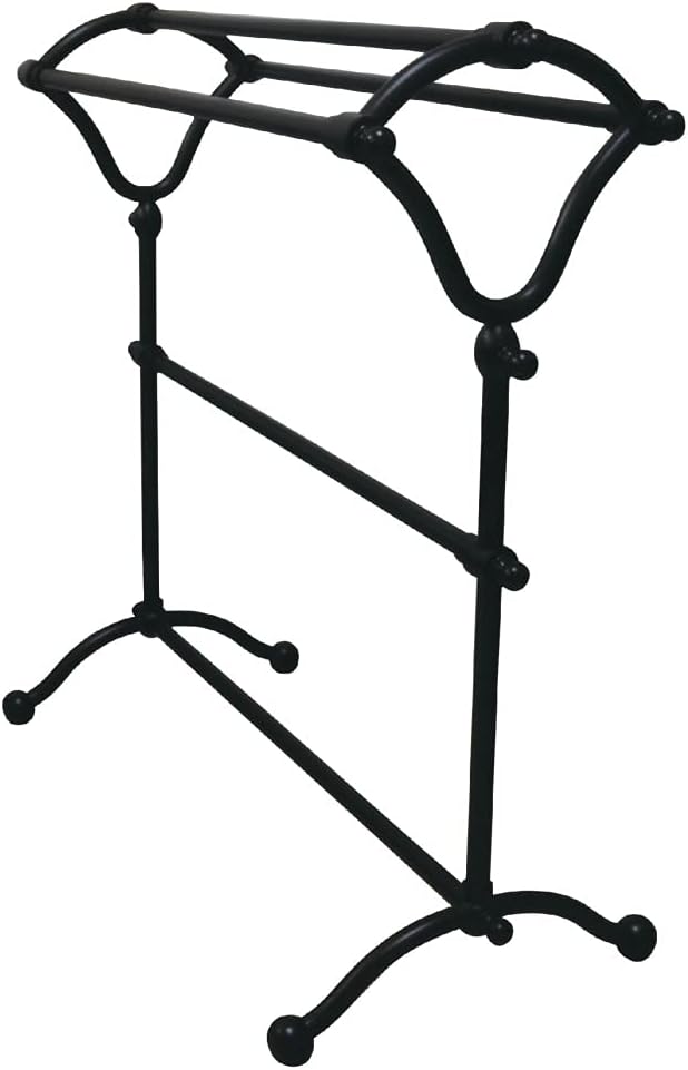 Kingston Brass SCC2285 Pedestal Y-Type Towel-Rack, Oil Rubbed Bronze