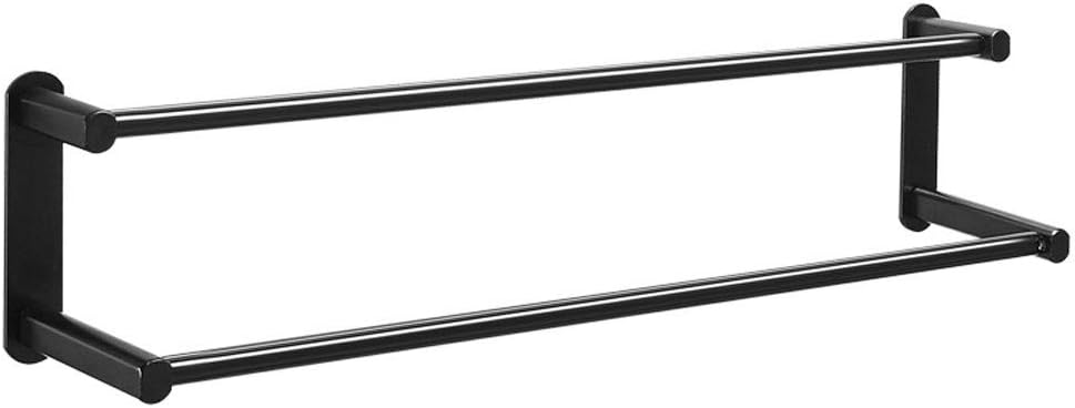 Bathroom Accessories Brief Towel Racks Wall Mounted Steel Towel Rail Bar Polished Chrome