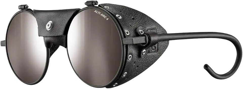 Julbo Vermont Glacier Sunglasses for Men & Women w/Side Shields for Glacial, Hiking, Trekking, Skiing & Snow Travel 100% UV