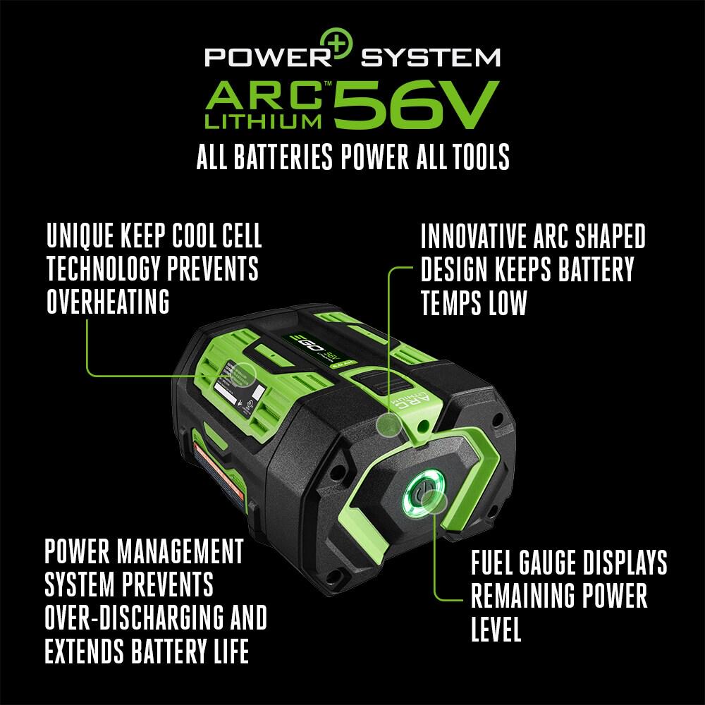 EGO 56-Volt 6 Ah Lithium Ion (li-ion) Battery