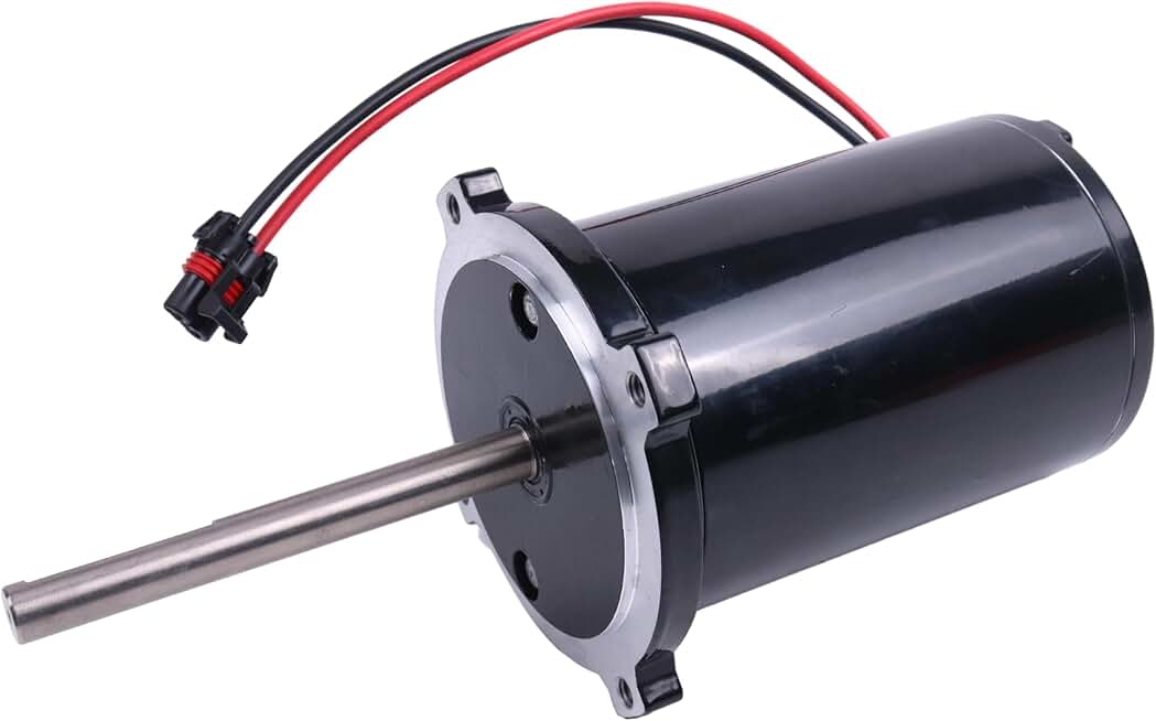 Solarhome New 12V Direct Drive 1/3 HP Salt Spreader Spinner Motor D6887 50097 Compatible with SnowEX Snow-EX SP9300 SP9500 SP-7000 SP-9300X SP-9500X SP-9800X