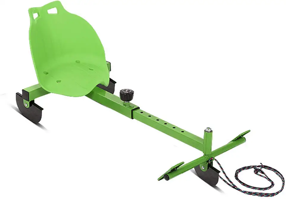 FACAI Libao Ski Car Skating Car Ski Area Skating Rink Play Snow Park Use Children Adult Ice Bike Green