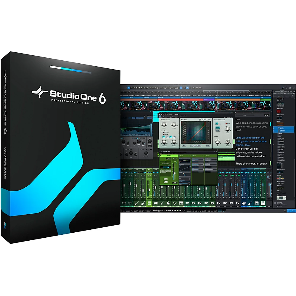 PreSonus Studio One 6 Professional Crossgrade (From Supported DAWs)