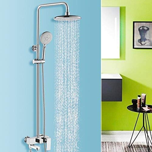 Copper Shower Set, and Cold Shower Bathtub, Faucet 304 Hand Spray Hand,Collection Assurance of Modern and Simple Classic Retro Home Decor