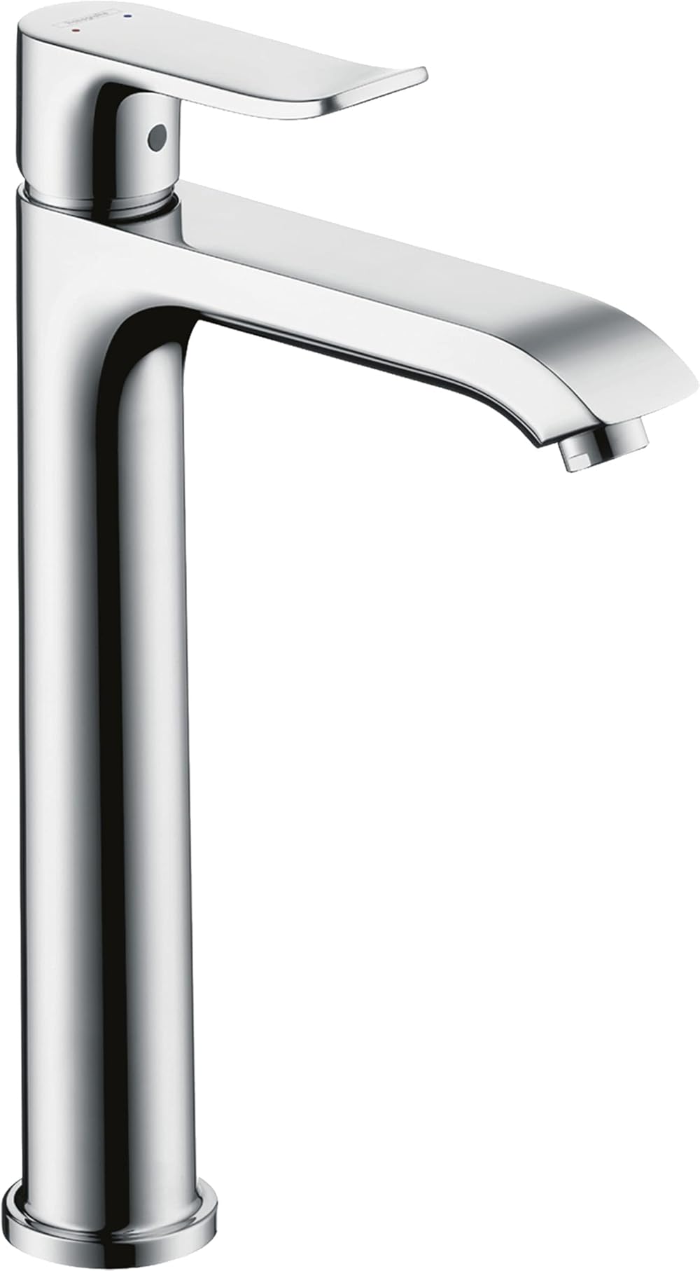 hansgrohe Metris Modern Timeless Easy Clean 1-Handle 1 10-inch Tall Bathroom Sink Faucet in Chrome, 31183001, Medium