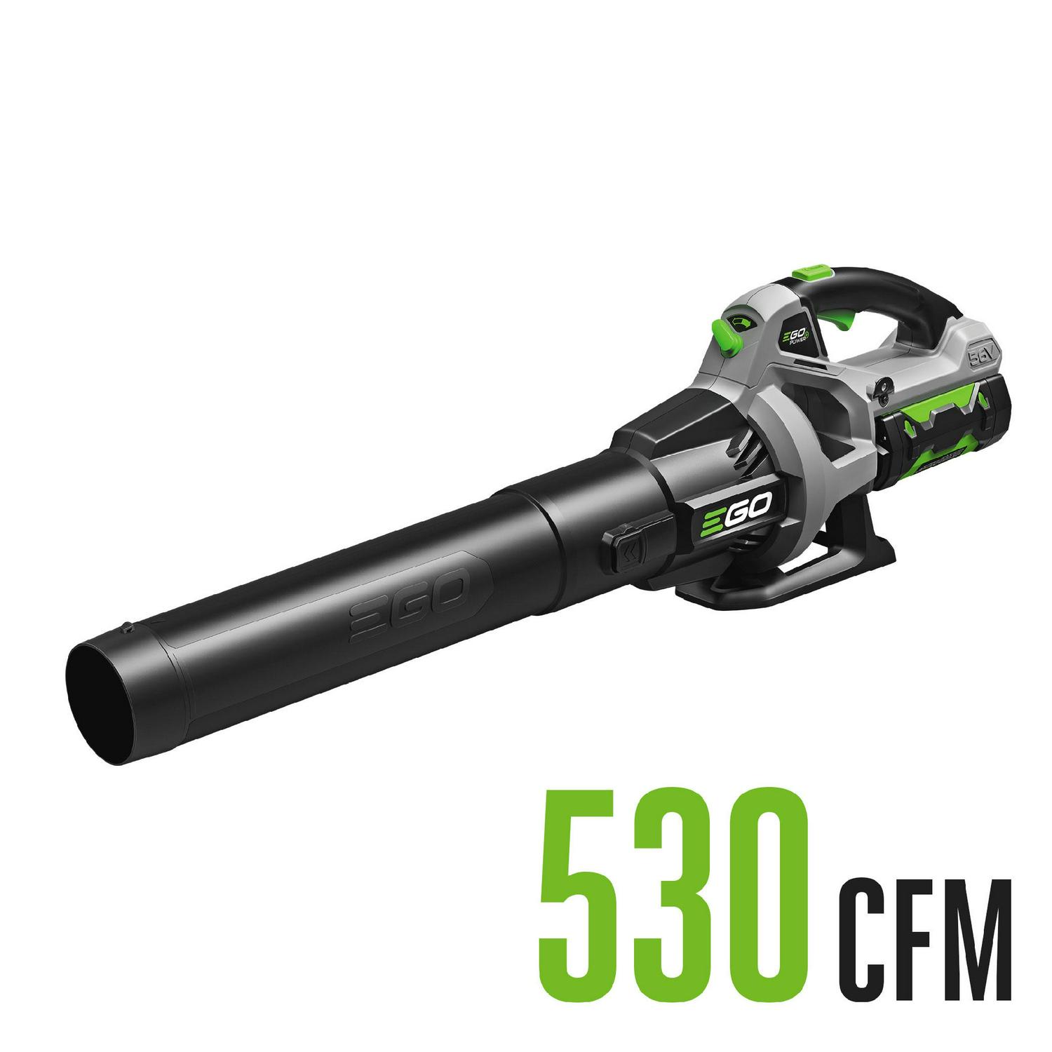 EGO POWER+ 56-volt 530-CFM 110-MPH Battery Handheld Leaf Blower 2.5 Ah (Battery and Charger Included)
