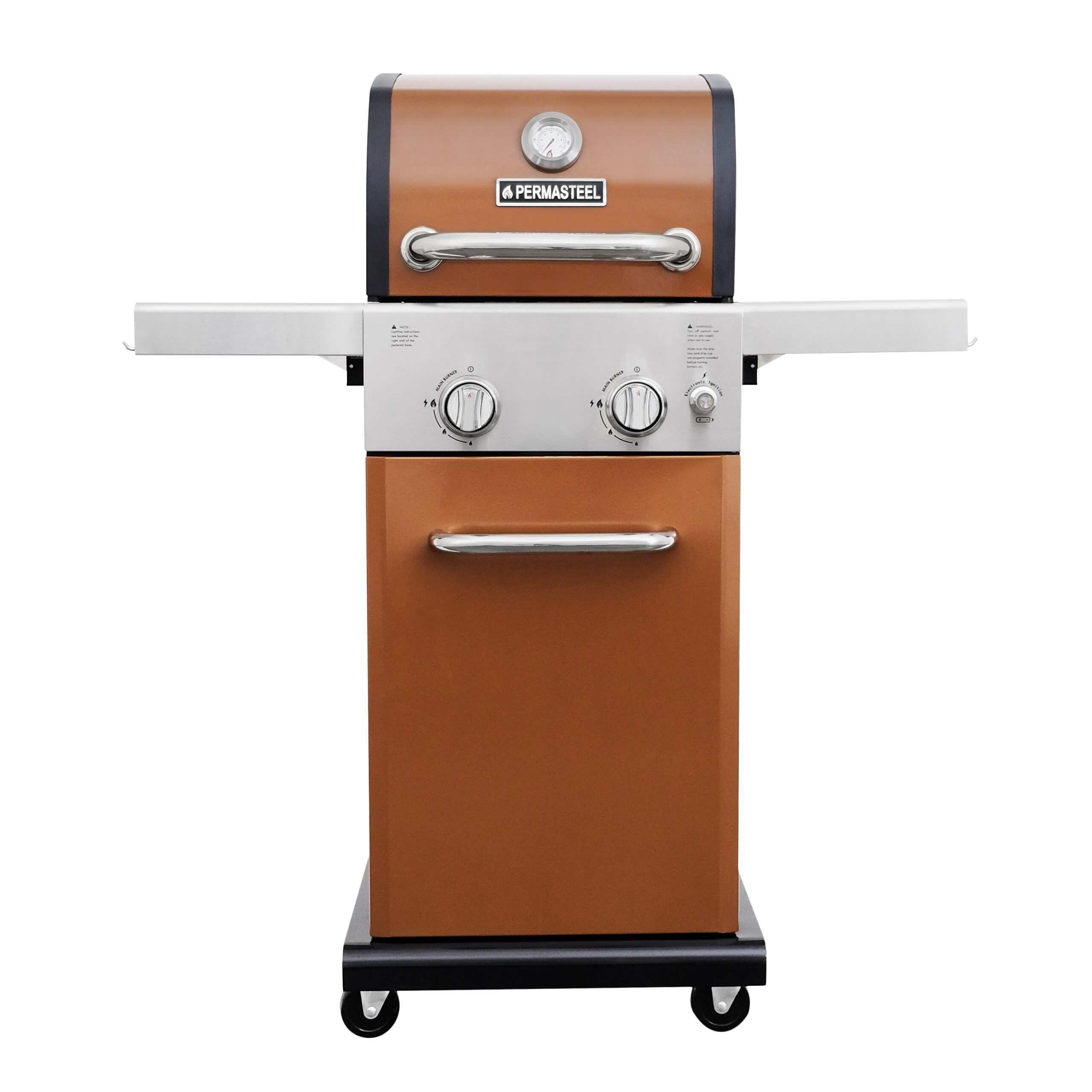 Permasteel Copper 2-Burner Liquid Propane Gas Grill