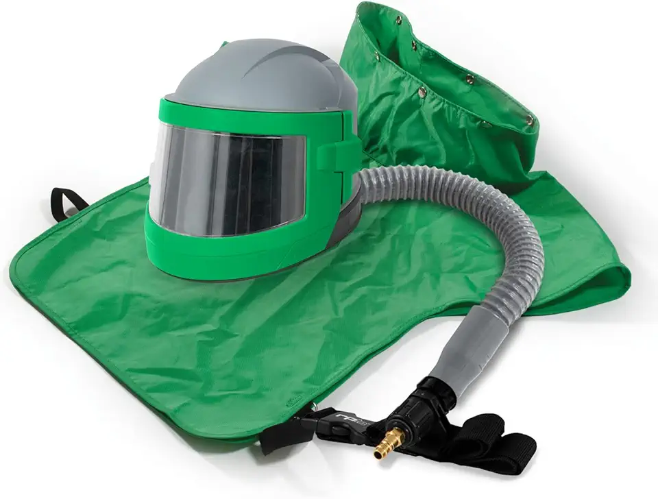 RPB Nova 3 Blasting Helmet with Flow Control Device