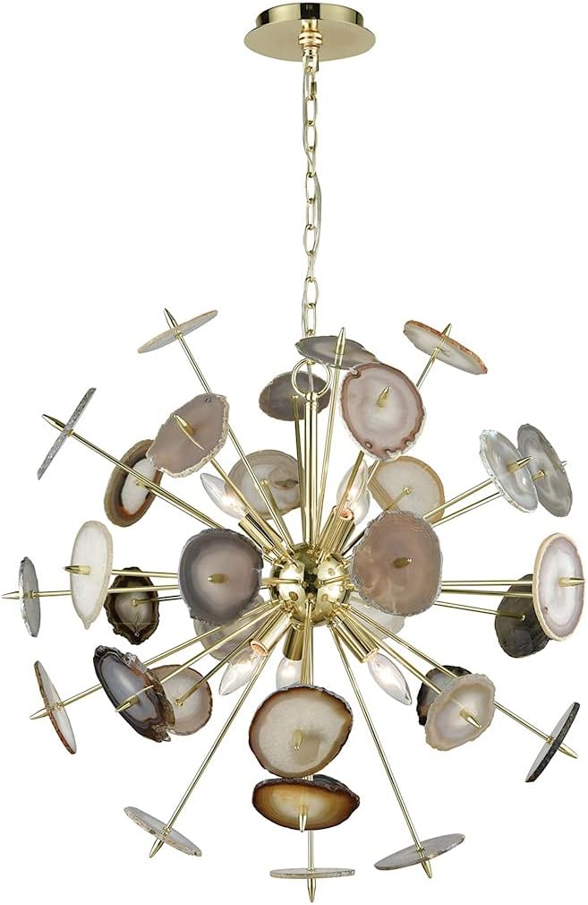 Diamond Lighting D3370 Chandelier, Bright Gold