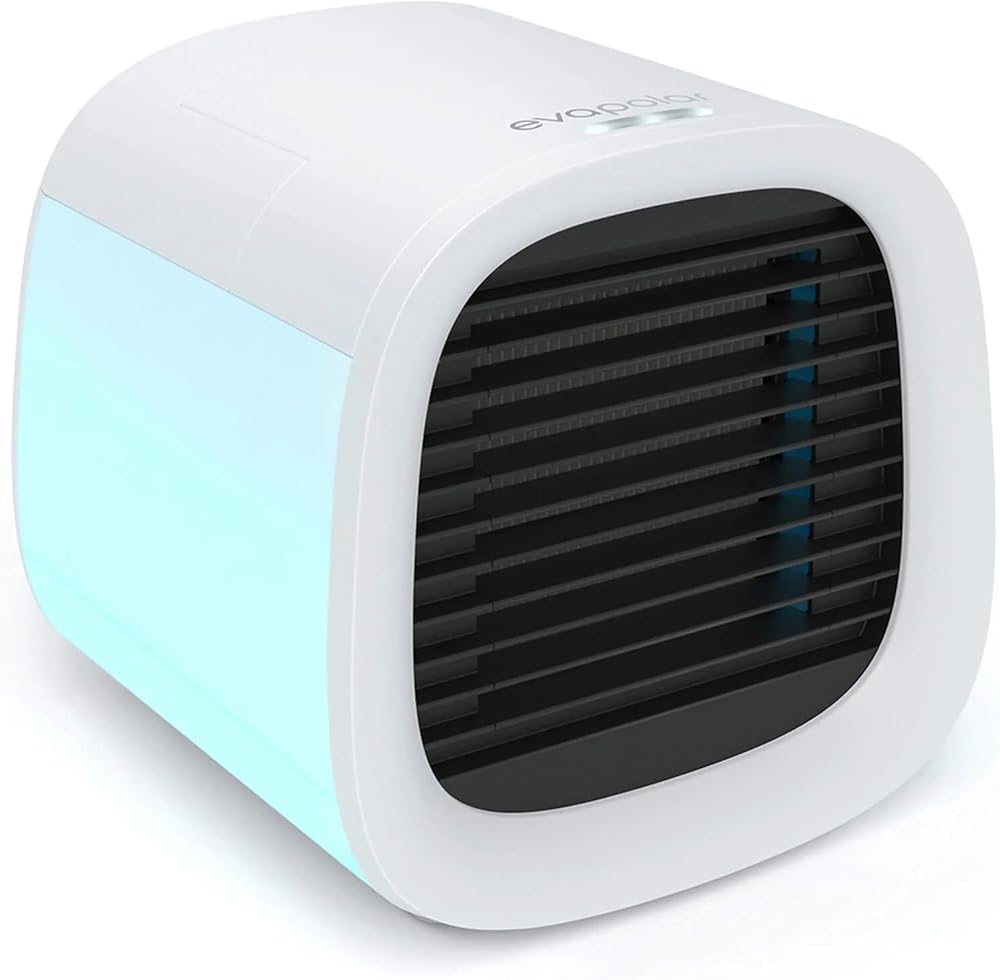 Evapolar evaCHILL Portable Air Conditioners - Portable AC Unit - Small Personal Evaporative Air Cooler & Fan for Desk, Office, Car, Camping, White