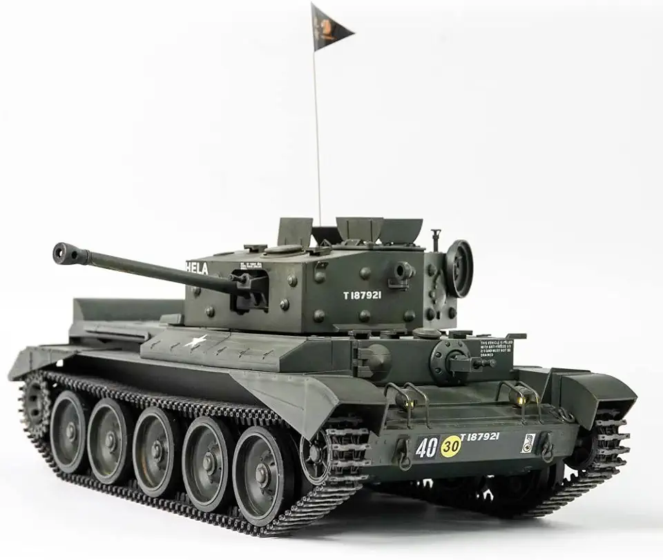 1/16 British MK VIII Cromwell (A27M) WWII RC Remote Control Tank Model RTR NO.6652