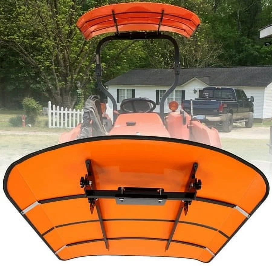 HECASA Tuff Top Tractor Canopy Orange Cover for Kubota Kioti Agco ROPS 48-3/8